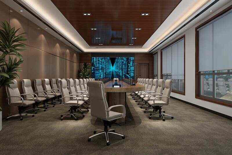 大公司会议室设计效果图大全