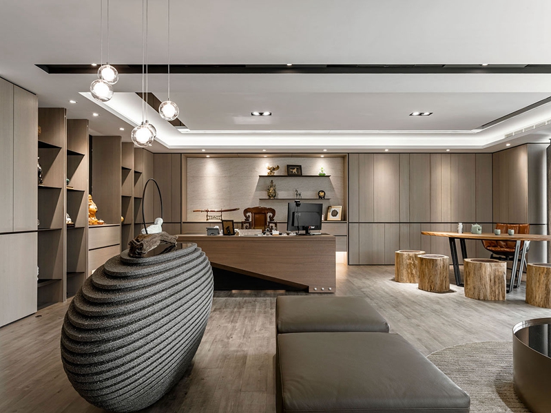 老板办公室装修三大要点，办公室工作区域的照明设计应注意哪些？