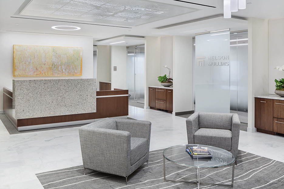 上海高端简约870平米办公室装修案例