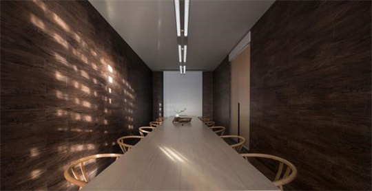 上海禅意极简办公室装修风格，